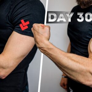 30 Days Bigger ARMS Challenge (Home Exercises)