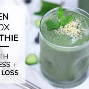 MY GO-TO GREEN SMOOTHIE RECIPE | for health, fitness + weight loss
