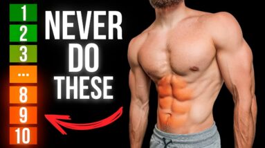 10 ABS Exercises Science-Based Ranking (Worst to Best)