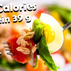 THE FAMOUS Low Calorie Salad That Made THE WORLD Fallen In LOVE! CHEAP High Protein Salad To Make!