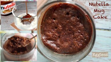 Chocolate (Nutella) Mug Cake