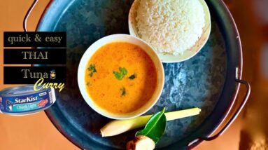 Thai Tuna Curry Recipe (QUICK)