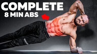 COMPLETE 8 Min ABS Workout at Home (ABS ON FIRE)
