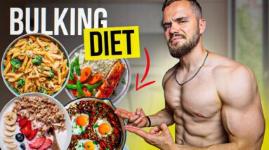 Full Day Of Eating To Build Muscle | BULKING DIET