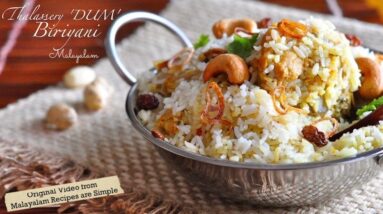 The famous Malabar Biryani | Thalassery Chicken Biryani video in English